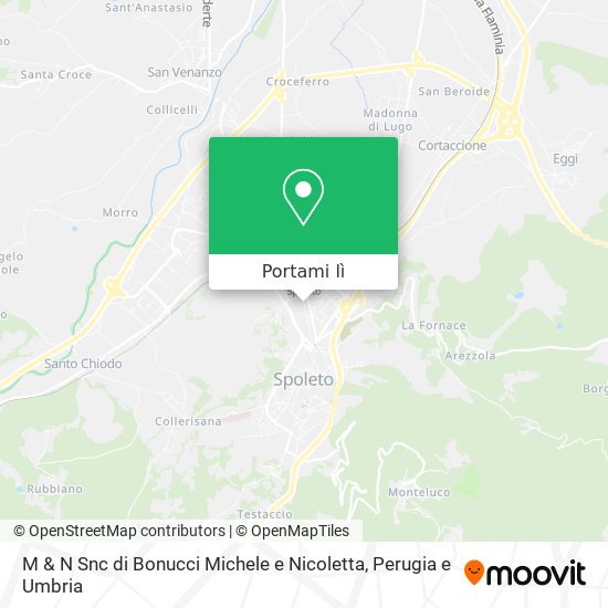 Mappa M & N Snc di Bonucci Michele e Nicoletta