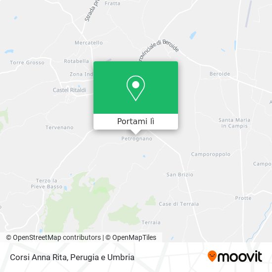 Mappa Corsi Anna Rita