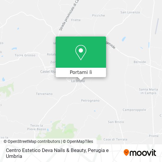 Mappa Centro Estetico Deva Nails & Beauty