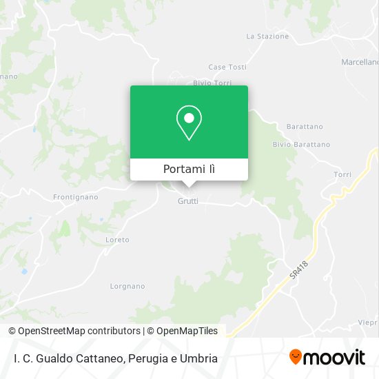 Mappa I. C. Gualdo Cattaneo