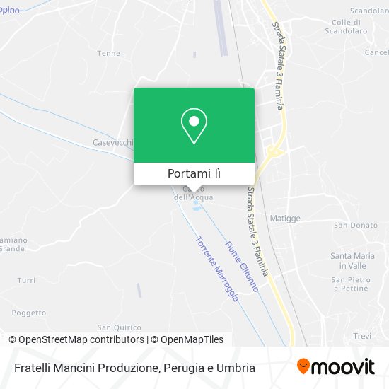 Mappa Fratelli Mancini Produzione