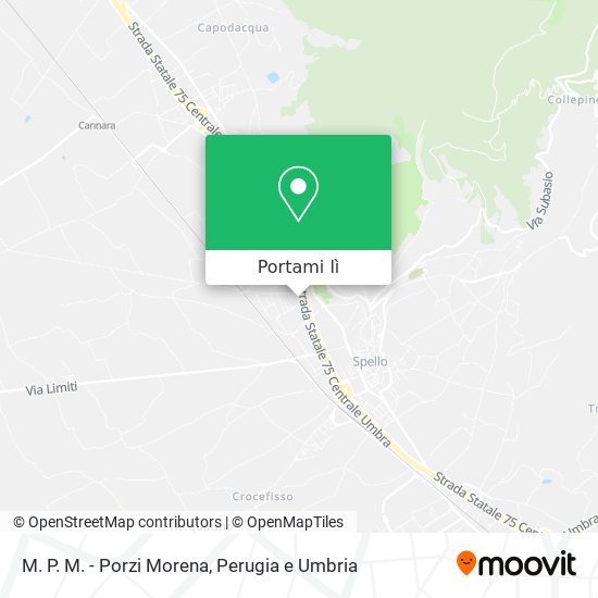 Mappa M. P. M. - Porzi Morena