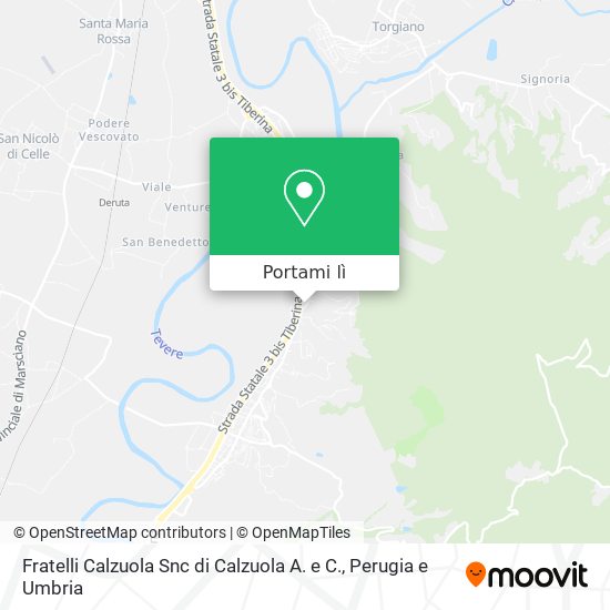 Mappa Fratelli Calzuola Snc di Calzuola A. e C.