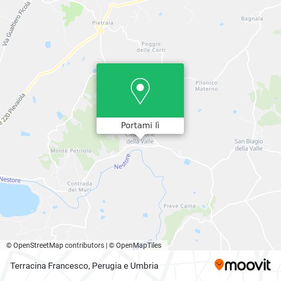 Mappa Terracina Francesco