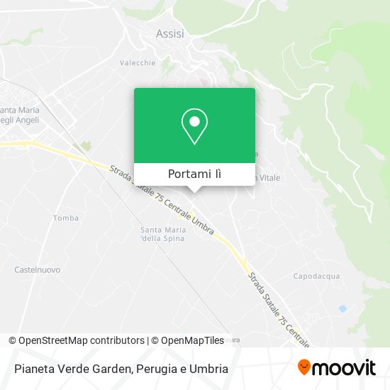 Mappa Pianeta Verde Garden