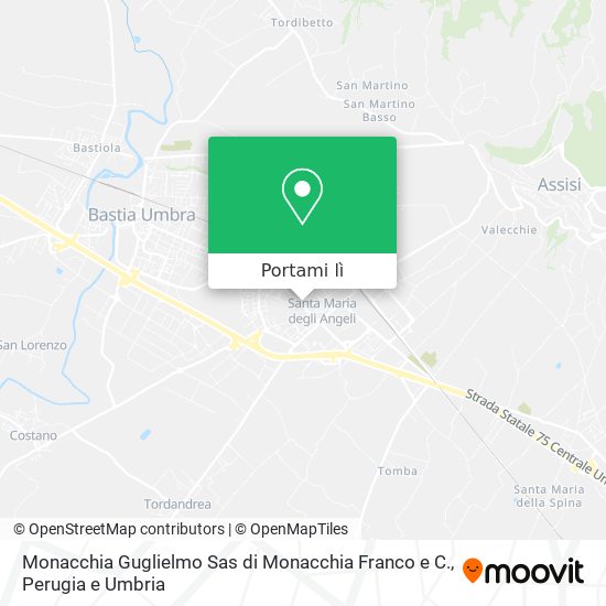 Mappa Monacchia Guglielmo Sas di Monacchia Franco e C.