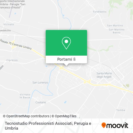 Mappa Tecnostudio Professionisti Associati