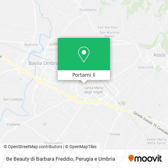 Mappa Be Beauty di Barbara Freddio