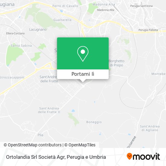 Mappa Ortolandia Srl Società Agr