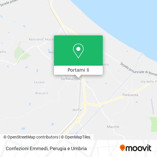 Mappa Confezioni Emmedi
