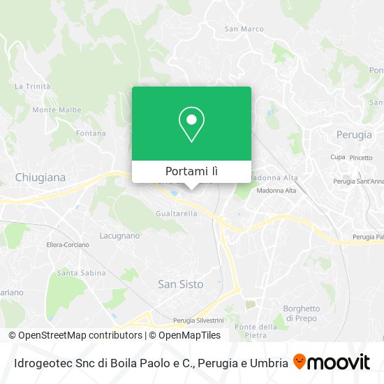 Mappa Idrogeotec Snc di Boila Paolo e C.