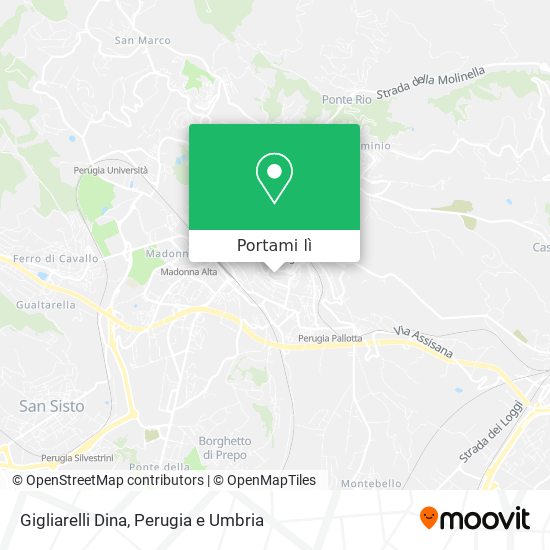 Mappa Gigliarelli Dina