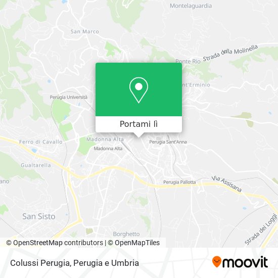 Mappa Colussi Perugia