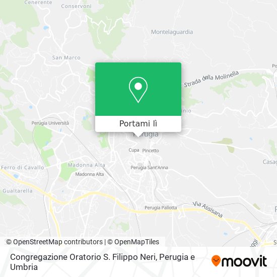 Mappa Congregazione Oratorio S. Filippo Neri