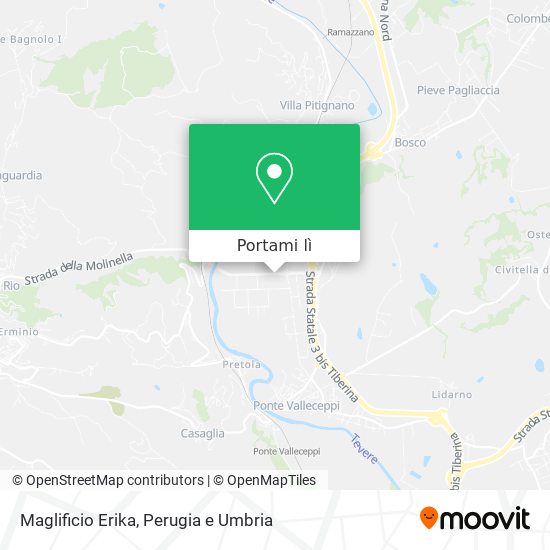 Mappa Maglificio Erika