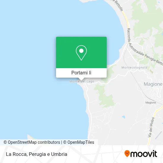 Mappa La Rocca