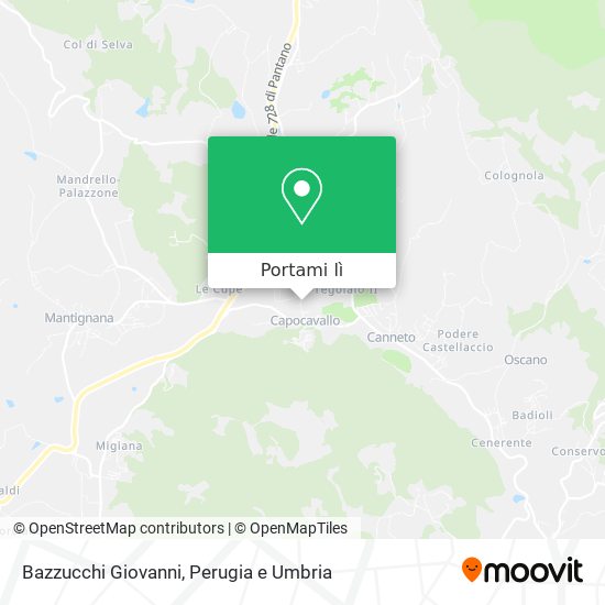 Mappa Bazzucchi Giovanni