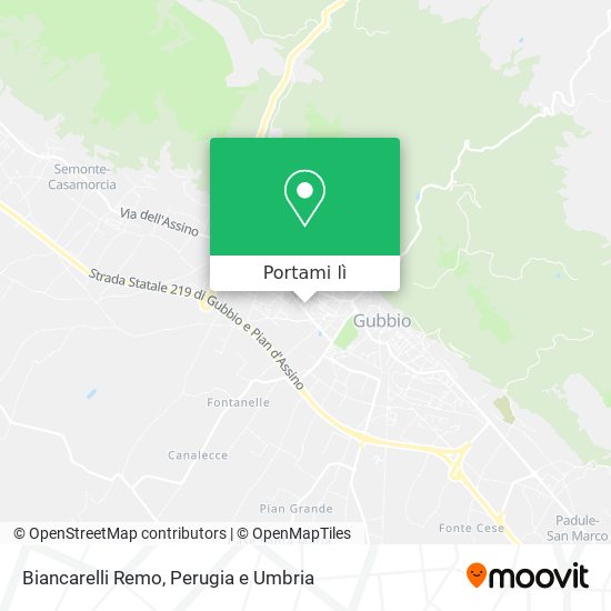 Mappa Biancarelli Remo