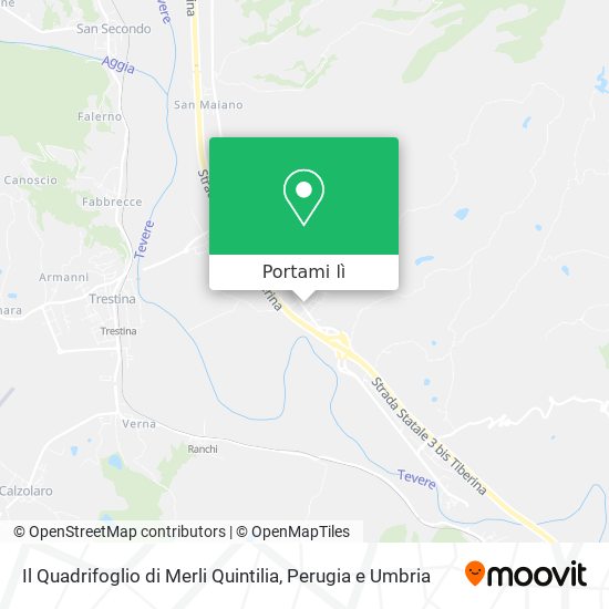 Mappa Il Quadrifoglio di Merli Quintilia