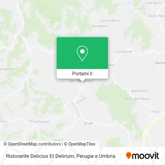 Mappa Ristorante Delicius Et Delirium