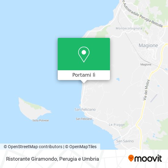 Mappa Ristorante Giramondo