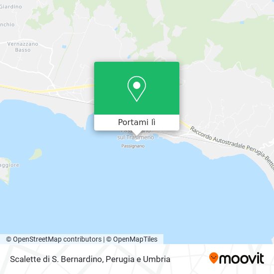 Mappa Scalette di S. Bernardino