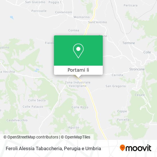 Mappa Feroli Alessia Tabaccheria
