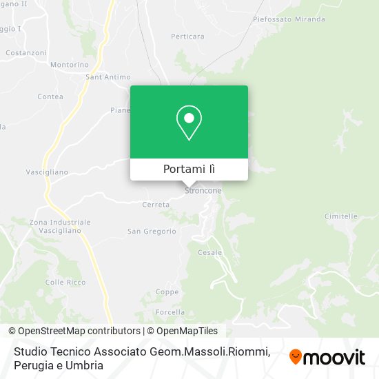 Mappa Studio Tecnico Associato Geom.Massoli.Riommi