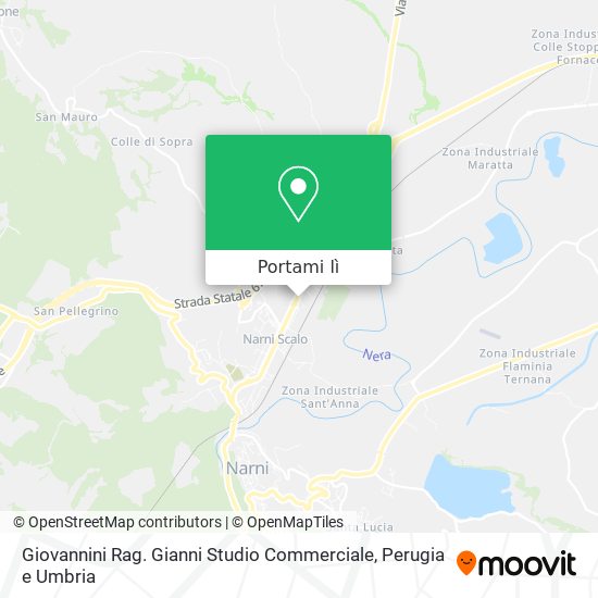 Mappa Giovannini Rag. Gianni Studio Commerciale