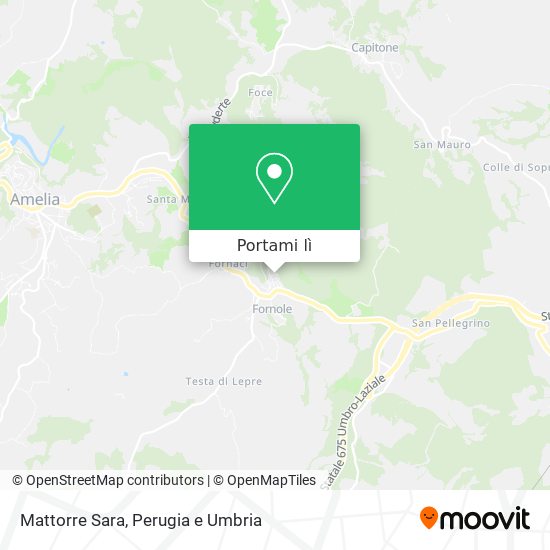 Mappa Mattorre Sara