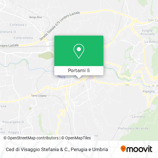 Mappa Ced di Visaggio Stefania & C.