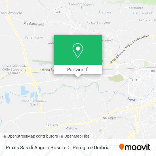 Mappa Praxis Sas di Angelo Bossi e C