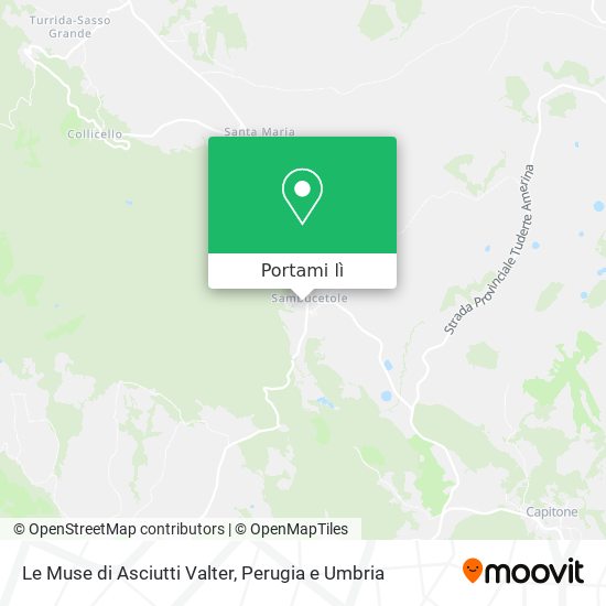 Mappa Le Muse di Asciutti Valter
