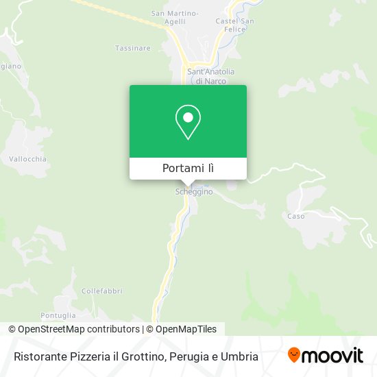 Mappa Ristorante Pizzeria il Grottino