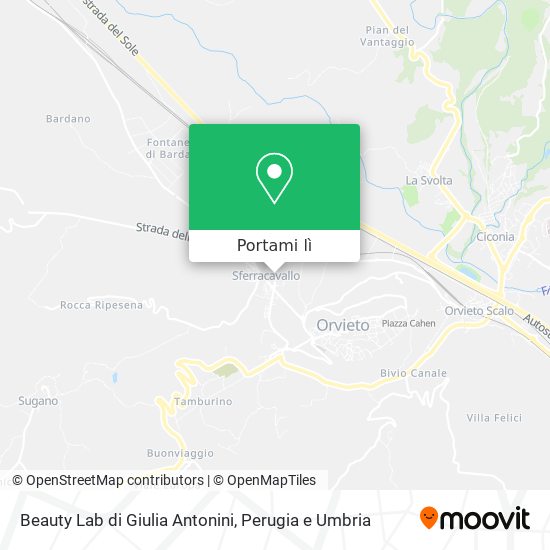 Mappa Beauty Lab di Giulia Antonini
