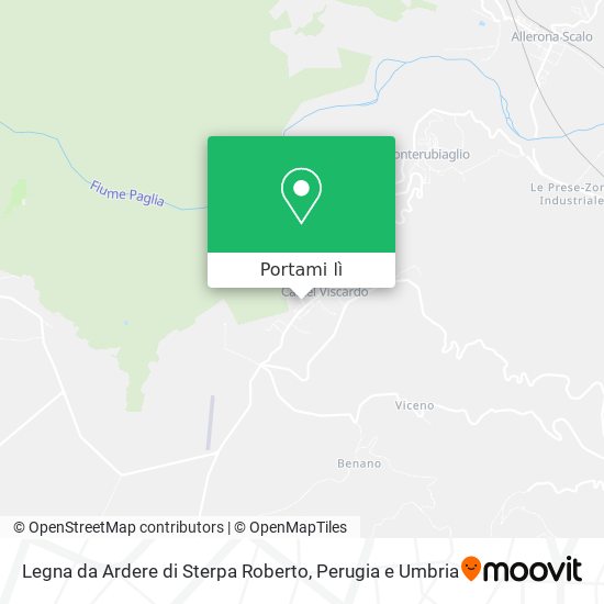 Mappa Legna da Ardere di Sterpa Roberto
