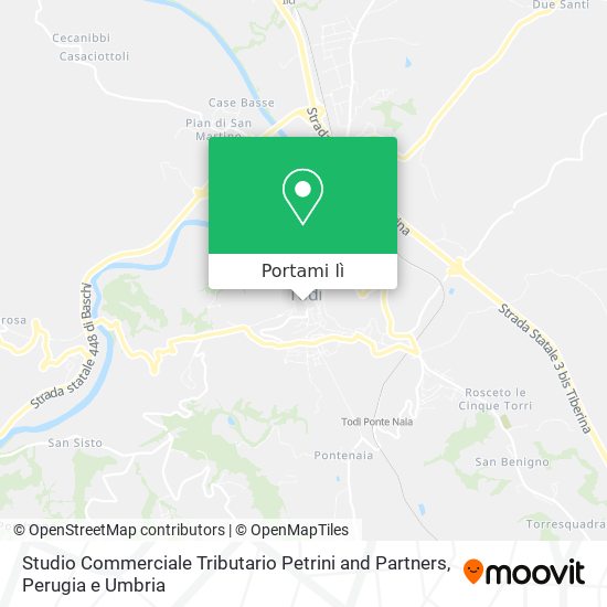 Mappa Studio Commerciale Tributario Petrini and Partners