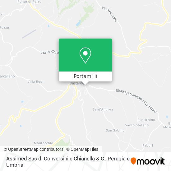 Mappa Assimed Sas di Conversini e Chianella & C.