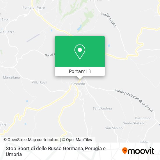 Mappa Stop Sport di dello Russo Germana