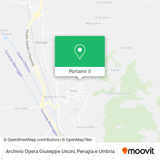 Mappa Archivio Opera Giuseppe Uncini