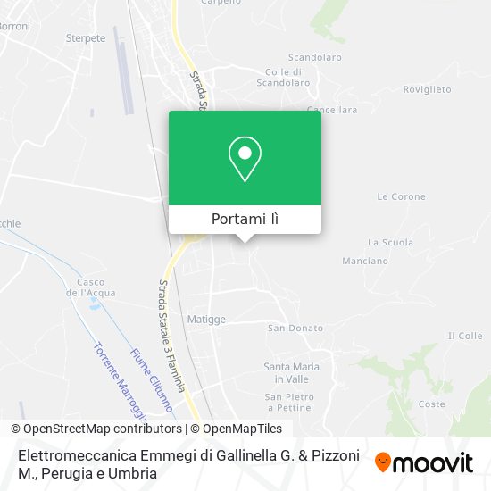 Mappa Elettromeccanica Emmegi di Gallinella G. & Pizzoni M.