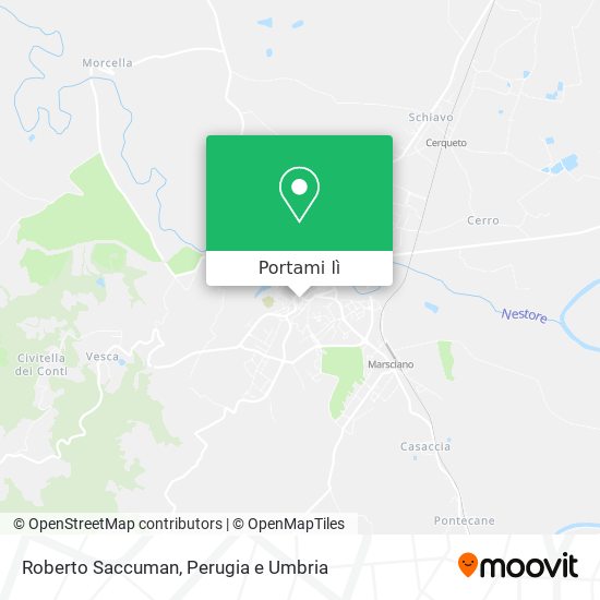 Mappa Roberto Saccuman