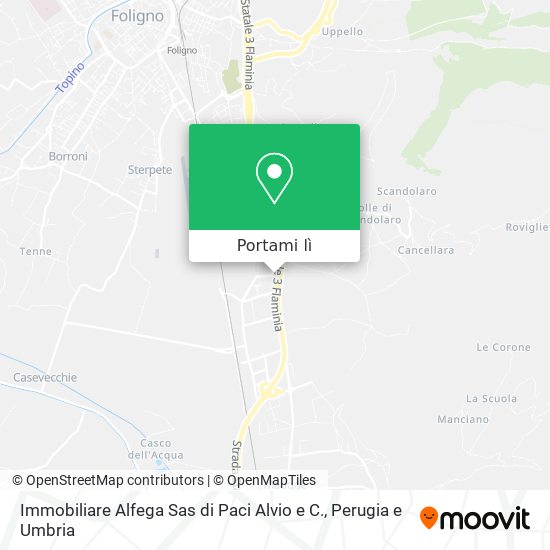Mappa Immobiliare Alfega Sas di Paci Alvio e C.