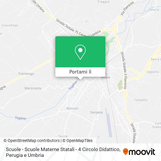 Mappa Scuole - Scuole Materne Statali - 4 Circolo Didattico