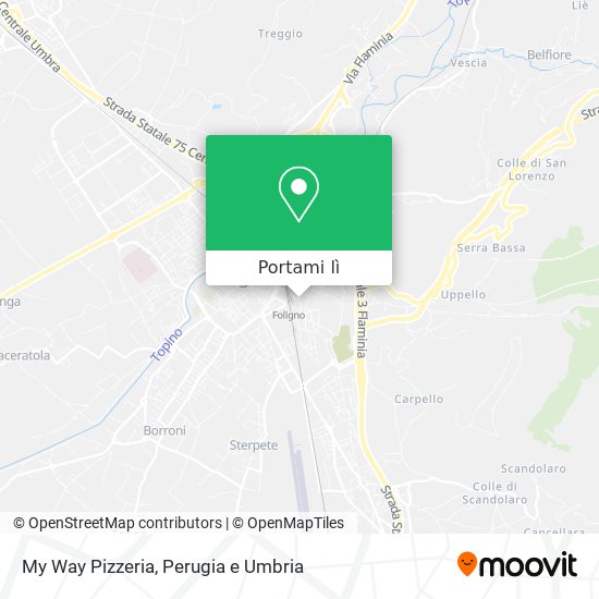 Mappa My Way Pizzeria