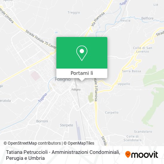 Mappa Tatiana Petruccioli - Amministrazioni Condominiali