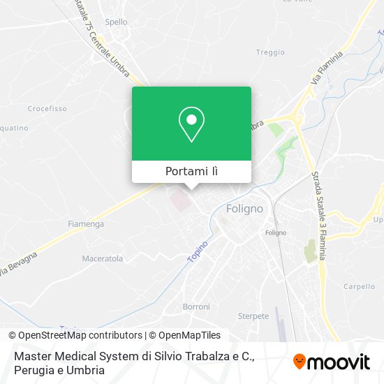 Mappa Master Medical System di Silvio Trabalza e C.