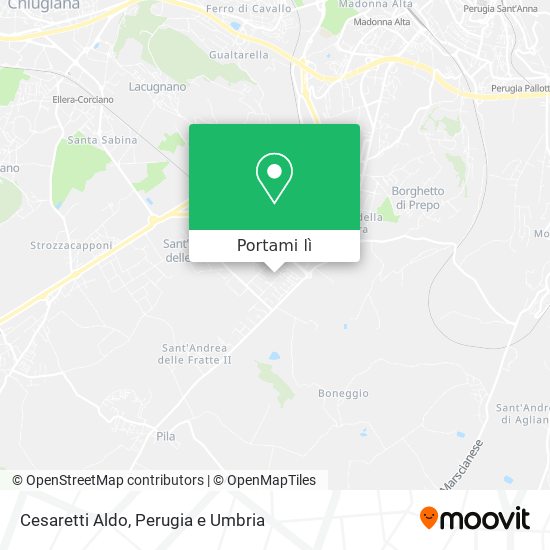 Mappa Cesaretti Aldo