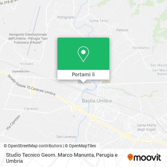 Mappa Studio Tecnico Geom. Marco Manunta