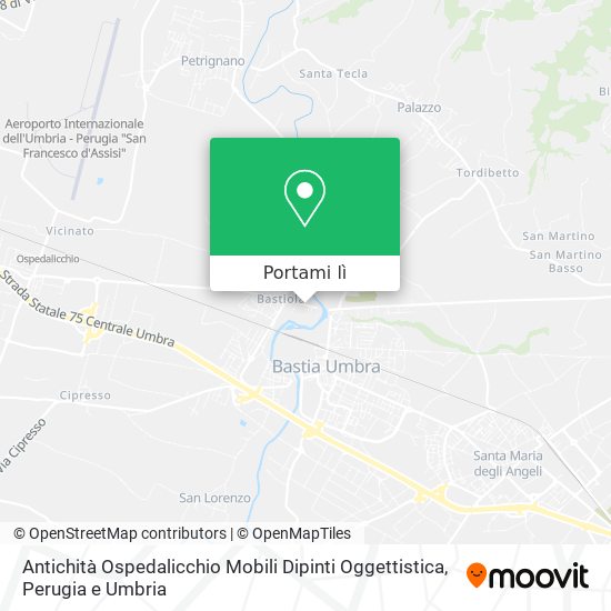 Mappa Antichità Ospedalicchio Mobili Dipinti Oggettistica